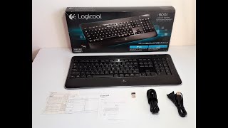 Logicool：K800t 「ロジクール ワイヤレス イルミネートキーボード無線