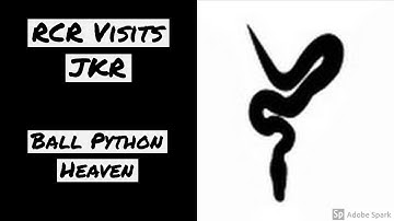 RCR VISITS JKR - Ball Python Heaven!!