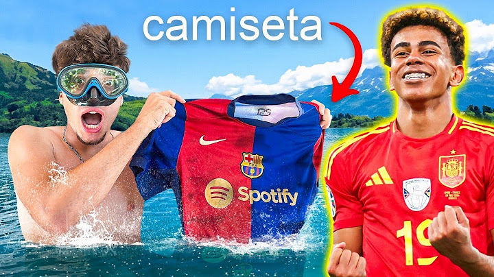 LAMINE YAMAL PERDIÓ su CAMISETA del BARÇA en el MAR y la ENCONTRÉ…