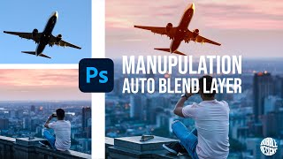 How to Auto Blend Layers in Photoshop | Photoshop Tutorial