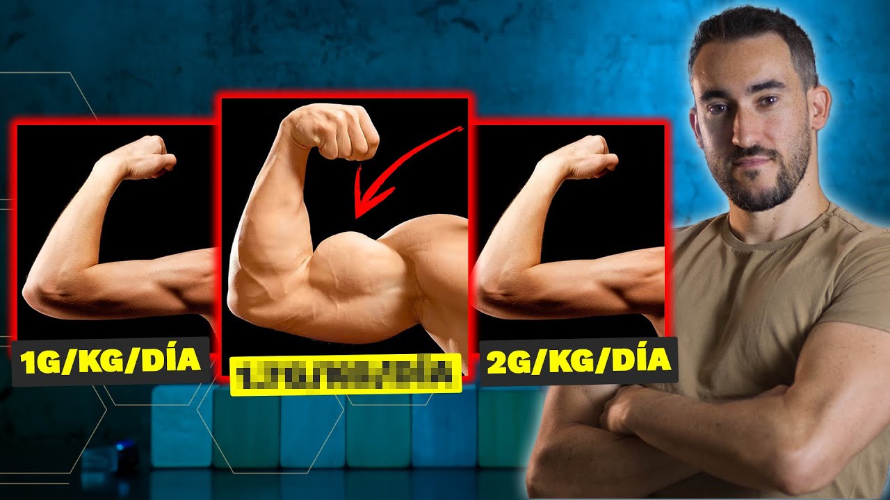 Esta es la CANTIDAD DE PROTEÍNA QUE DEBES TOMAR para optimizar la ganancia de masa muscular