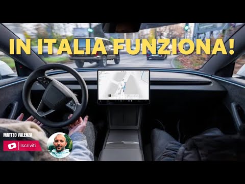 TESLA AUTOPILOT FSD in ITALIA, la prova impossibile!