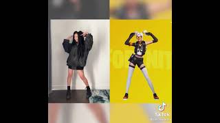 Bella poarch fortnite emote IRL vs fortnite #buildab*tch #shorts