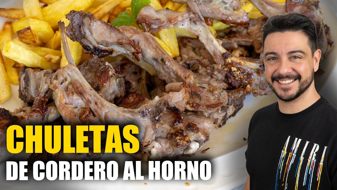 Chuletas de cordero al horno 🌲 receta para esta Navidad
