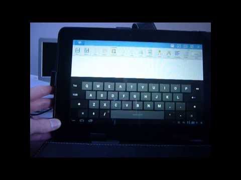 Video: Een Toetsenbord Op Een Tablet Aansluiten