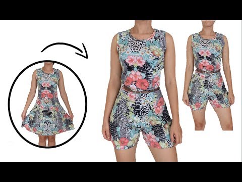 💡 TRANSFORME VESTIDO EM MACAQUINHO - Camila Modesto