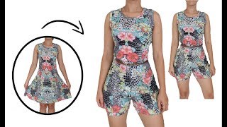 TRANSFORME VESTIDO EM MACAQUINHO  Camila Modesto