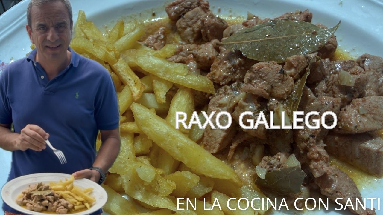 Receta de Raxo Gallego tradicional con mi toque especial#cocinafacil 