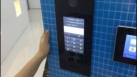 TCP/IP Video Intercom System with Face Recoginition Access Control