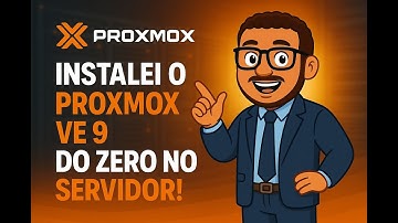 Proxmox VE 9 do Zero! Instalação Completa no Servidor