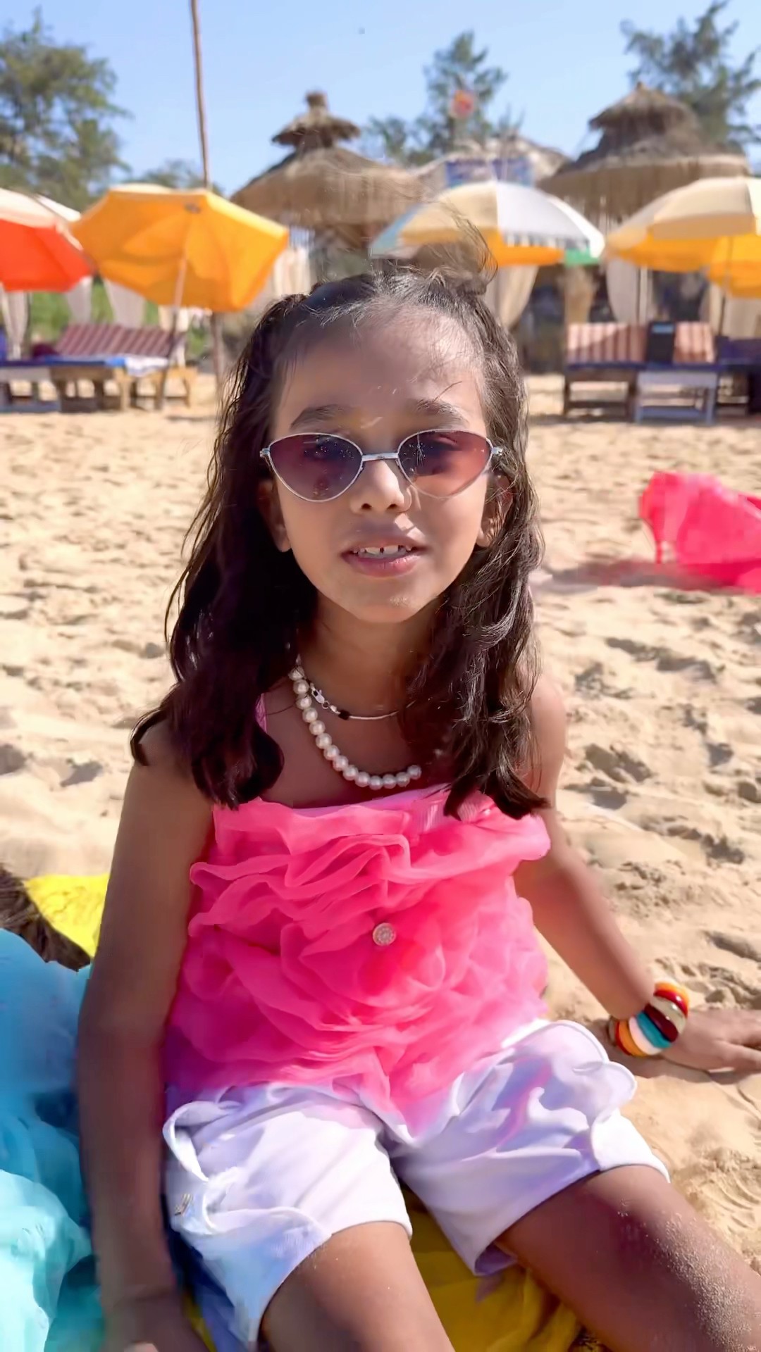 Amaira beach per Hui kidnap ? #shorts #thegeetagurjar ￼