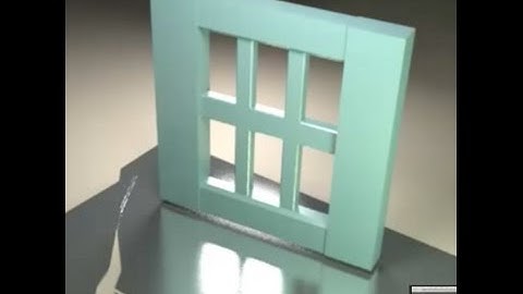 3DS MAX tutorial - WIndows and Doors