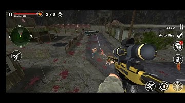 Zombie Mode Action Game 3D level 9 | #game #actiongame #recordinggame