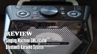 Singing Machine SML385UW Bluetooth Karaoke System - Review 2022