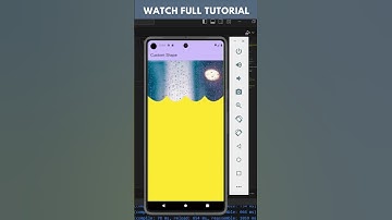 Flutter tutorial custom shape clipper clip path mobile application development #flutter #firebase