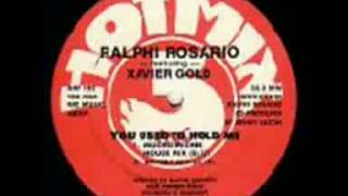 Ralphi Rosario - You Used To Hold Me (Kenny's Mix) - YouTube.flv