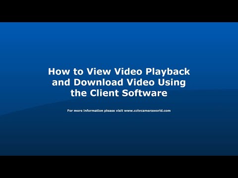 click to play the video