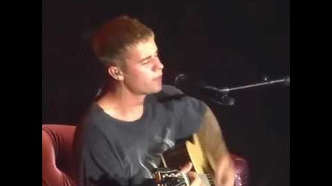 I could sing of your love forever - Justin Bieber- purpose tour