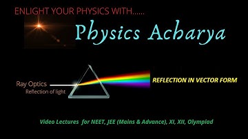 3 Reflection of light in vector form