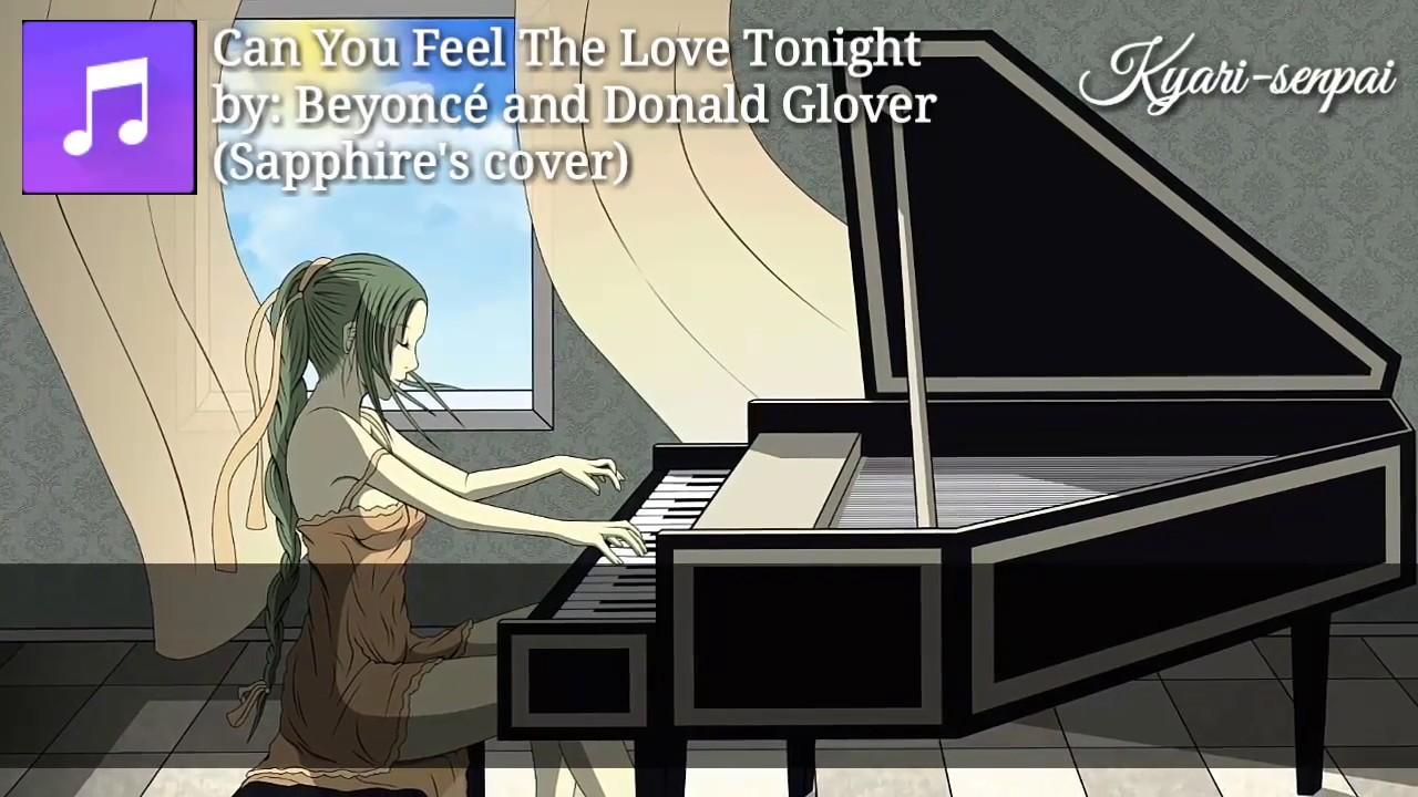 『Nightcore』Can You Feel The Love Tonight【Female Cover】〔Lyrics〕