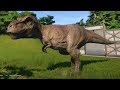 Jurassic World Evolution - Tyrannosaurus Rex Gameplay (PS4 HD) [1080p60FPS]