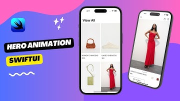 CREATE iOS 17.0 App like ZARA with SwiftUI Hero Animations!