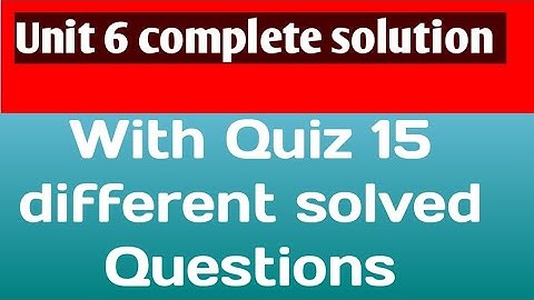 Unit 6 | Module 1 | QAED Training unit 6 | Unit 6 Quiz | EaSTE Project |Unit 6 module 1 complete |