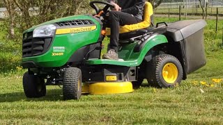 TRATTORINO TAGLIAERBA JOHN DEERE X146 R