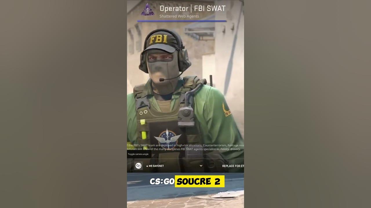 Agents in CS2 Operator | FBI SWAT - YouTube