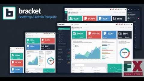 Preview Bracket Responsive Bootstrap 3 Admin Template TFores
