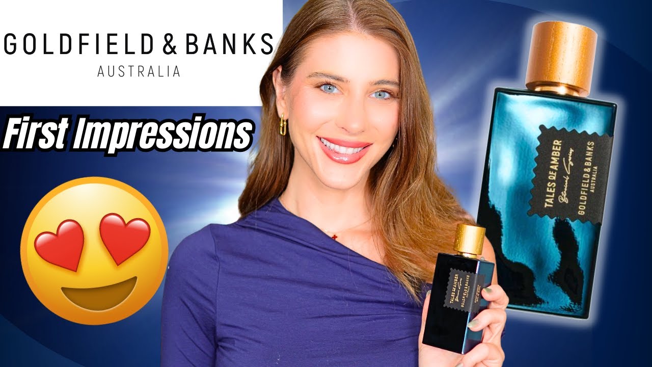 NEW GOLDFIELD & BANKS TALES OF AMBER UNBOXING + FIRST  IMPRESSIONS! A New Top Amber Perfume?