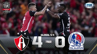 ¡Épica remontada de Atlas y clasificación a cuartos! | Atlas 4-0 Olimpia | CONCACAF Champions League