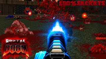 BRUTAL DOOM MEATGRINDER & Doom II Maps of Chaos [100% SECRETS]