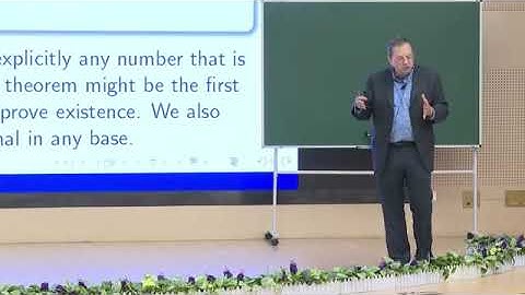 Yuval Peres:  Some highlights from the history of probability | Tsinghua University, Beijing
