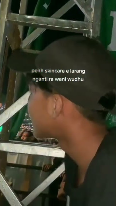 story wa peh.. skincare larang nganti ra wani wudhu..