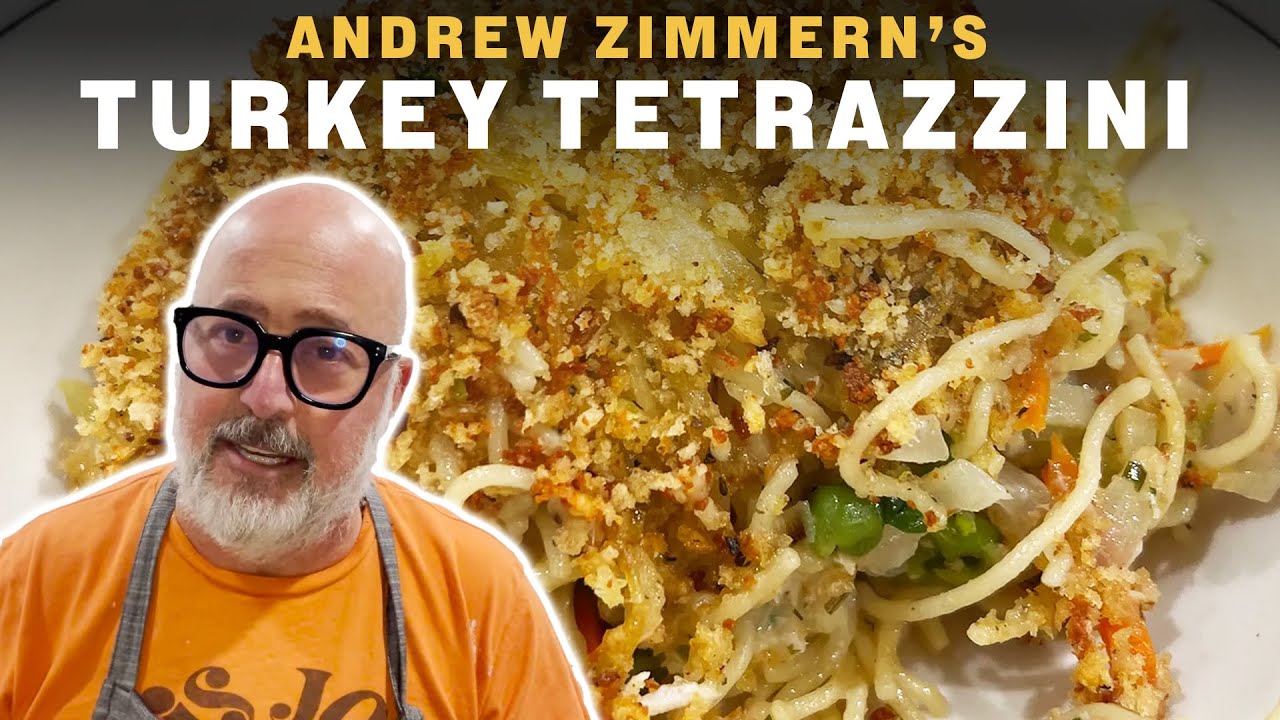 Recipe: Turkey Tetrazzini | Andrew Zimmern - YouTube