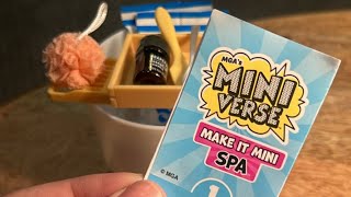 live: making *new miniverse spa* BATH BOMBS