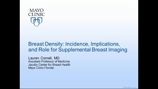 Breast Density: Incidence, Implications & Role for Breast Imaging by Lauren F. Cornell, MD | Preview