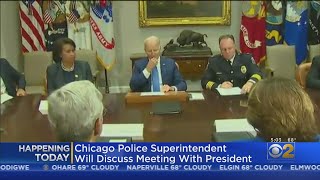 CPD Supt. David Brown To Provide Update Day After Meeting With President Joe Biden  On Crime Reducti