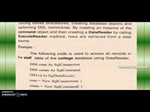 ACCESS DATA USING DATA READER IN C SHARP