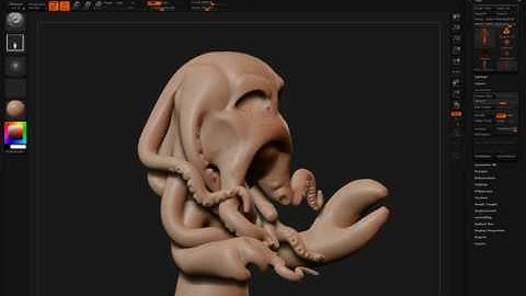 ZBrush Tutorial (The Making of No More) - part 2