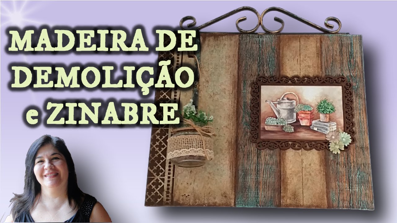 Madeira demolição e efeito zinabre