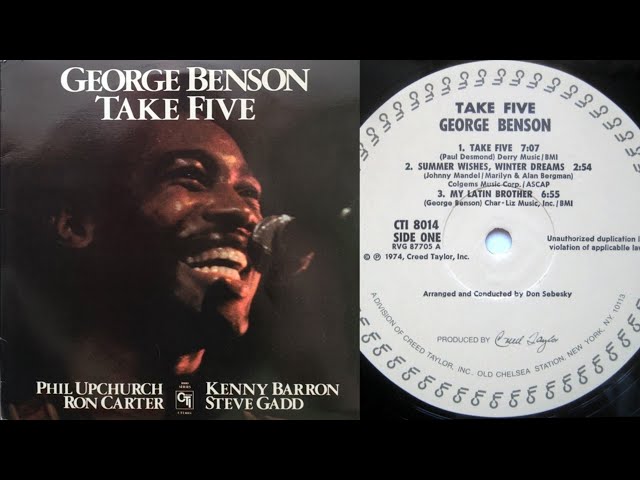 George Benson - Take Five - 1979 [Vinyl Rip 24/96/Full Album
