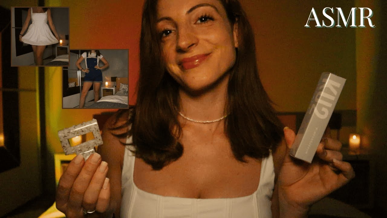 ASMR | Try On Shopping Haul (Clothing and Stuff I didn't need but bought anyway)✨