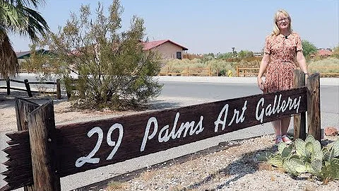 Anna Stump at 29 Palms Art Gallery