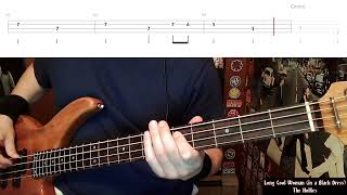 Long Cool Woman (in a Black Dress) by The Hollies - Bass Cover with Tabs Play-Along