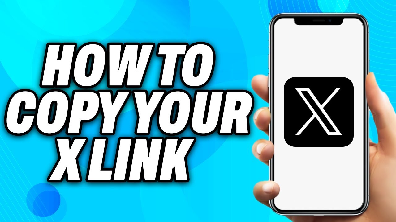 How to Copy your X Link on Phone - Easy Fix