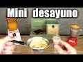 Haciendo mini huevito y choco milk para desayunar  chideetv