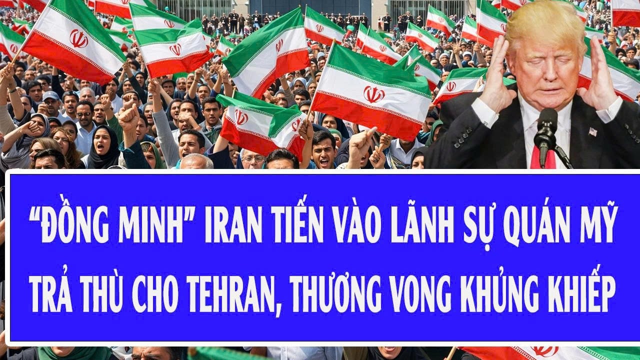 “Đồng minh” Iran tiến vào lãnh sự quán Mỹ trả thù cho Tehran, thương vong khủng khiếp