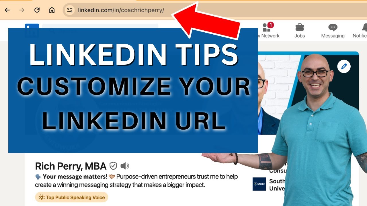 How to Customize Your LinkedIn URL - YouTube
